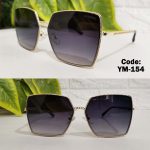 نظارة شمس حريمي موديل 2026 شانل اسود مدرج