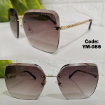 نظارة شمس حريمي 2026 شانل بنى مدرج