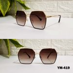 نظارة شمس حريمي موديل 2026 جوتشي بنى مدرج