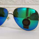 نظارة شمس موديل ريبان افيتور تركواز ميرور