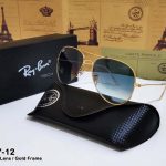 نظارة شمس موديل ريبان افيتور جراي مدرج