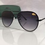 نظارة شمسية Lacoste 2026 اسود مدرج