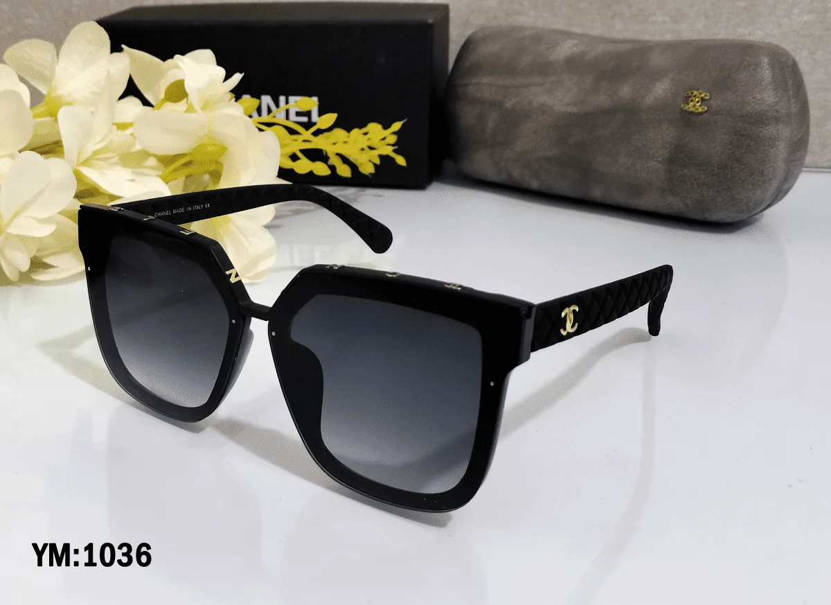 ⁦نظارة شمس حريمي موديل 2022 شانل⁩ - الصورة ⁦1⁩