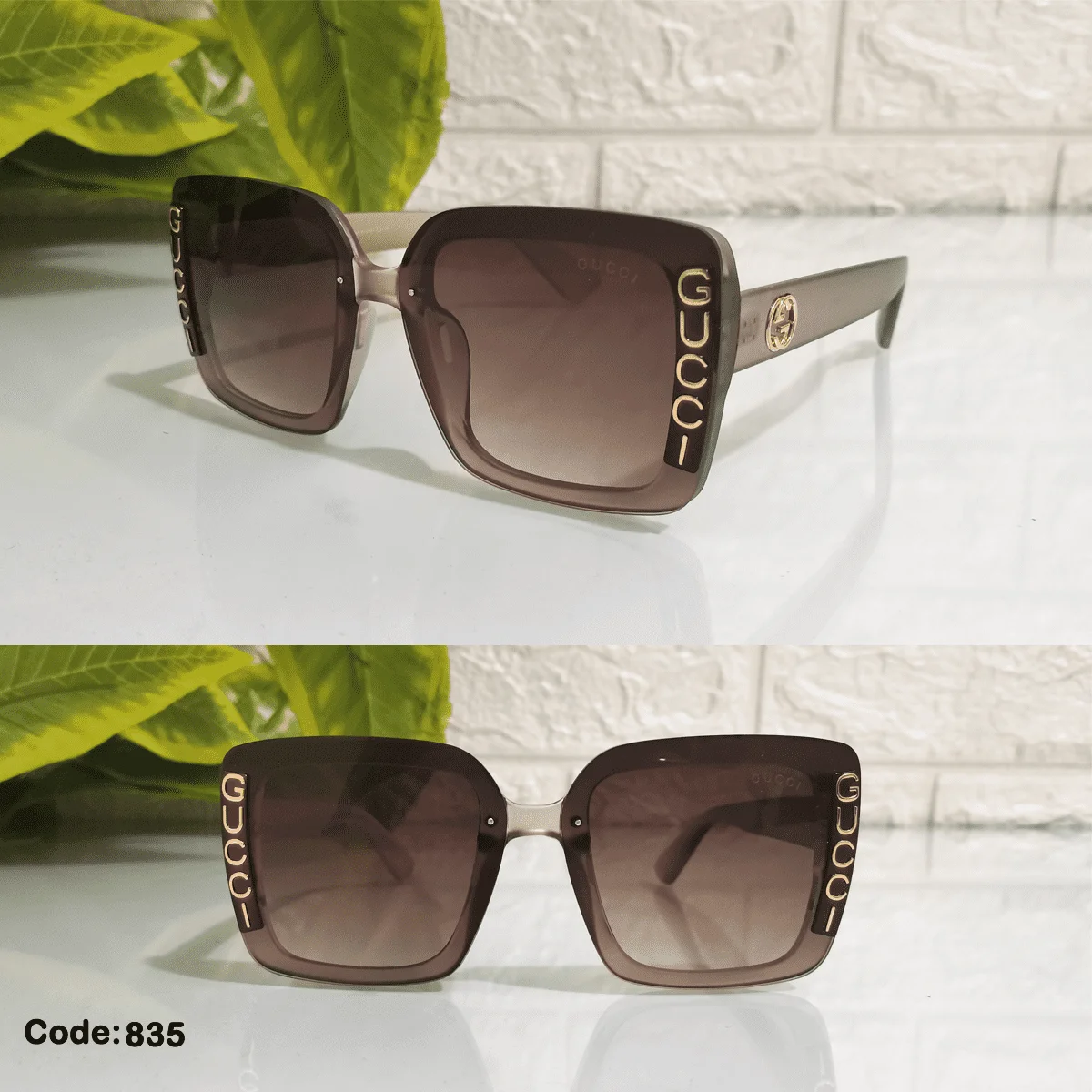 ⁦نظارة شمس حريمي موديل 2022 جوتشي⁩ - الصورة ⁦1⁩