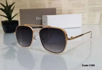 نظارة شمسية Dior 2026 اسود مدرج