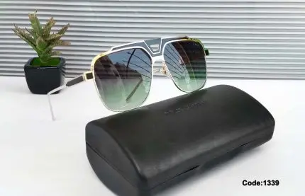 نظارة شمسية Dolce & Gabbana 2026 اسود مدرج زيتى